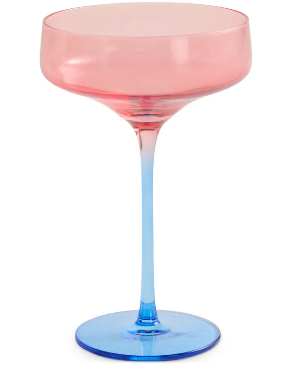 Blue Robin Margarita Glass 2 Piece Set