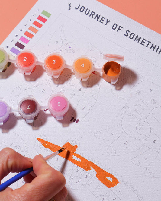 New - Kids Paint by Numbers - Little Safari