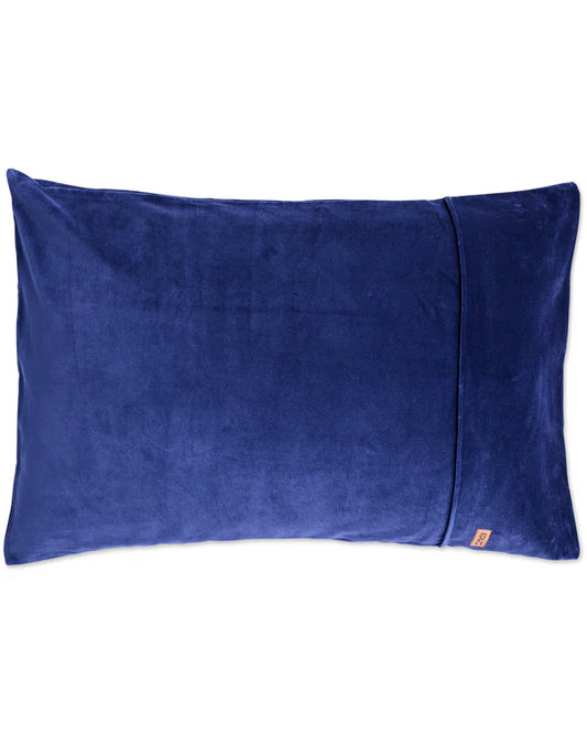 Navy Velvet Pillowcase Set