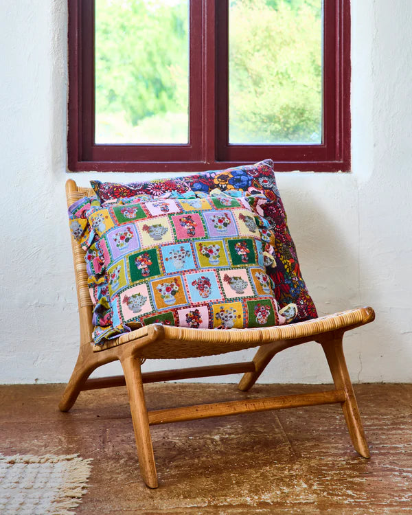 Kip & Co x Margaret Preston Margaret's Vase Frill Upholstery Cushion