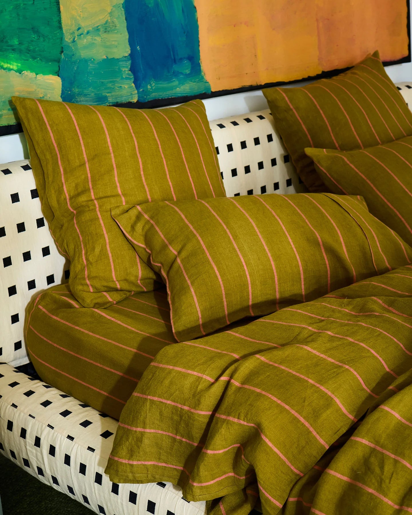 Tapenade Delight Linen Pillowcases (set of 2)