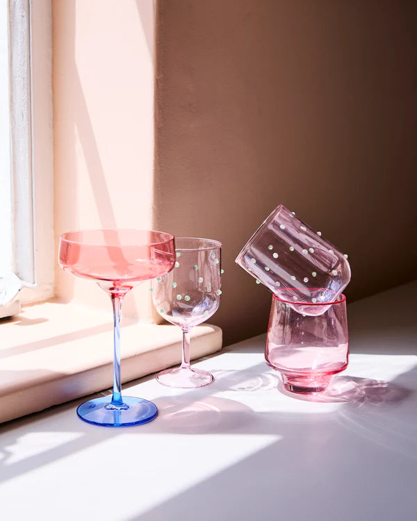 Mint Chip Tumbler Glass Set