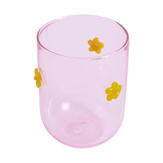 Flower Power Tumbler Glasses (Set of 2)