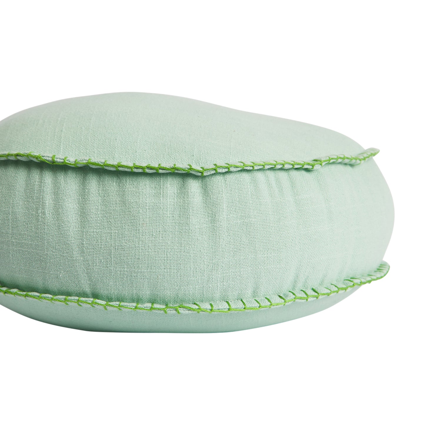 Rylie Round Cushion in Spearmint