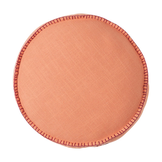 Rylie Round Cushion in Cayenne
