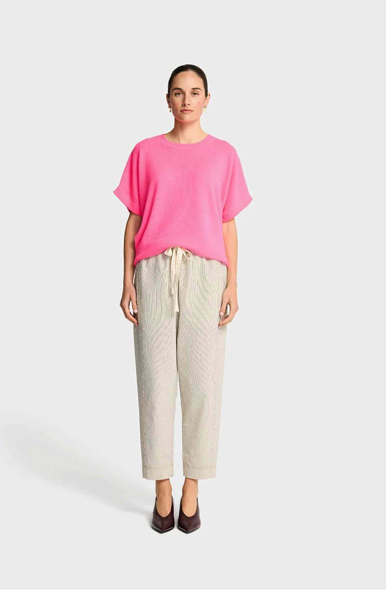 Bella Cashmere Top in Dayglow