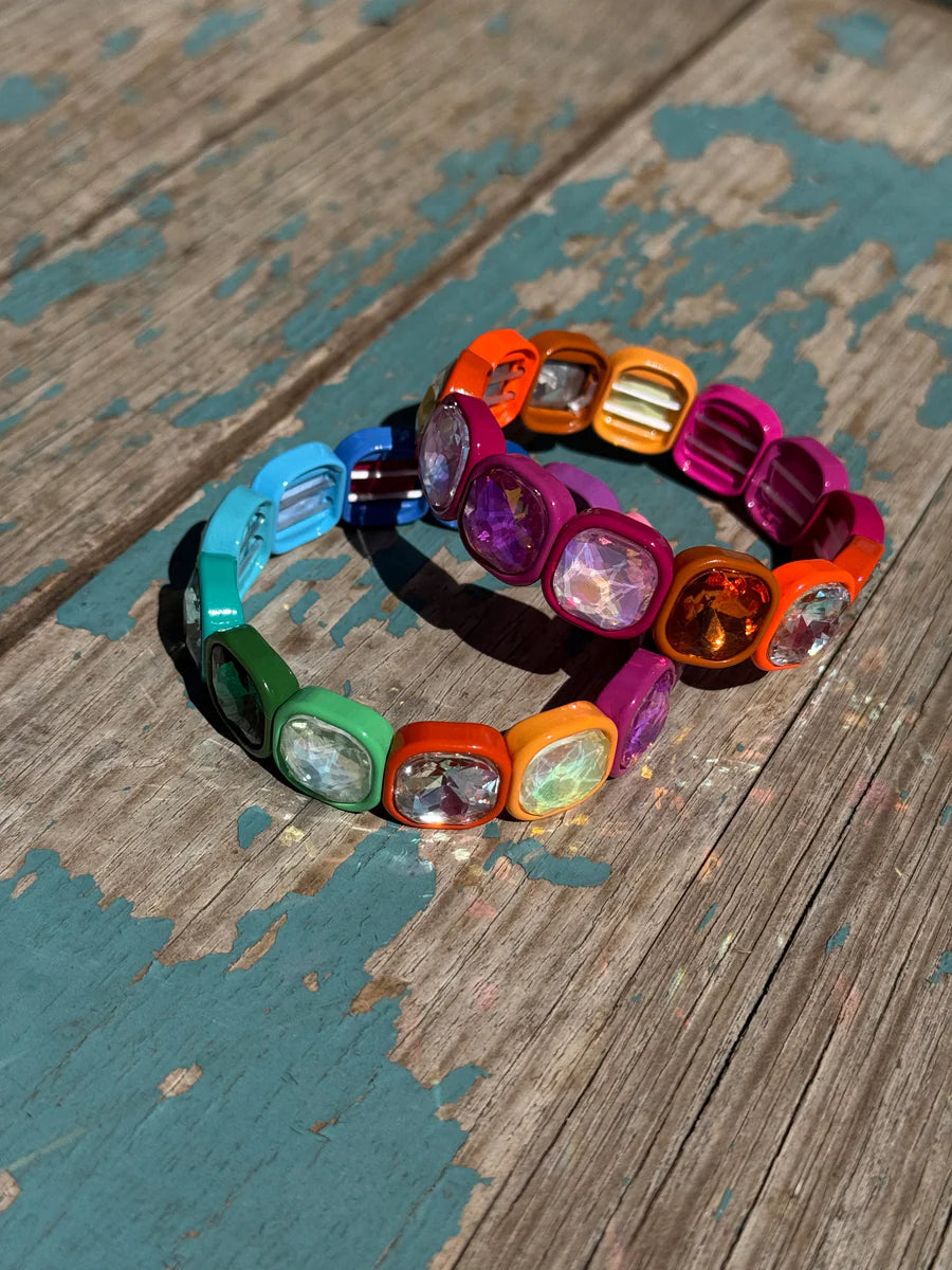 Colourful Gen Bangle Bracelet