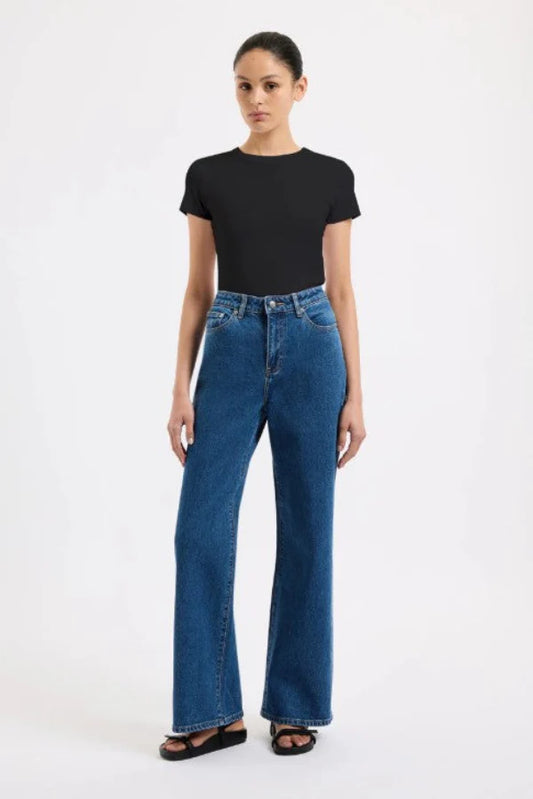 Organic Baby Tee in Black