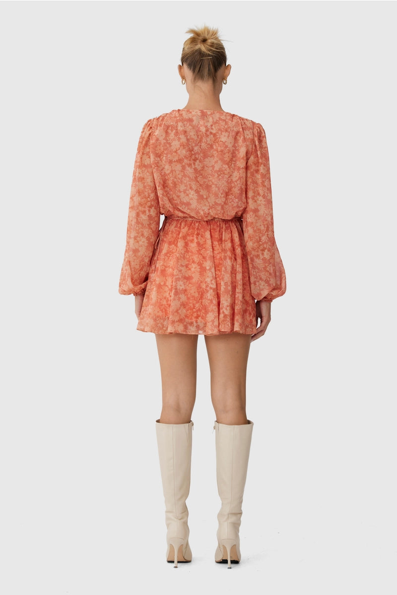 Peppa Long Sleeve Mini Dress
