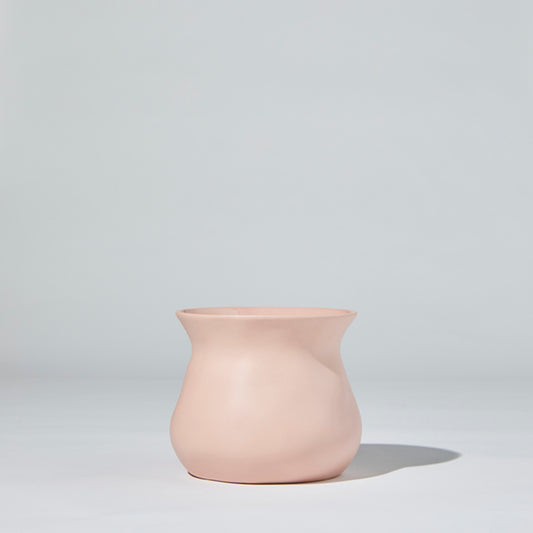 Tubby Vase in Icy Pink