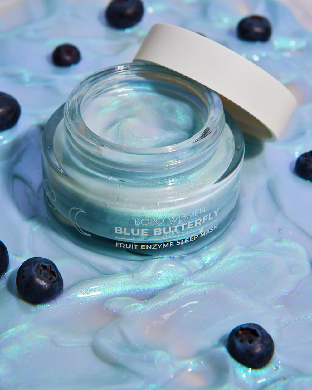 Blue Butterfly Fruit Enzyme Sleep Mask