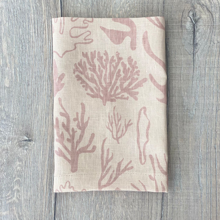 The Coral Sea Set of 4 Napkins